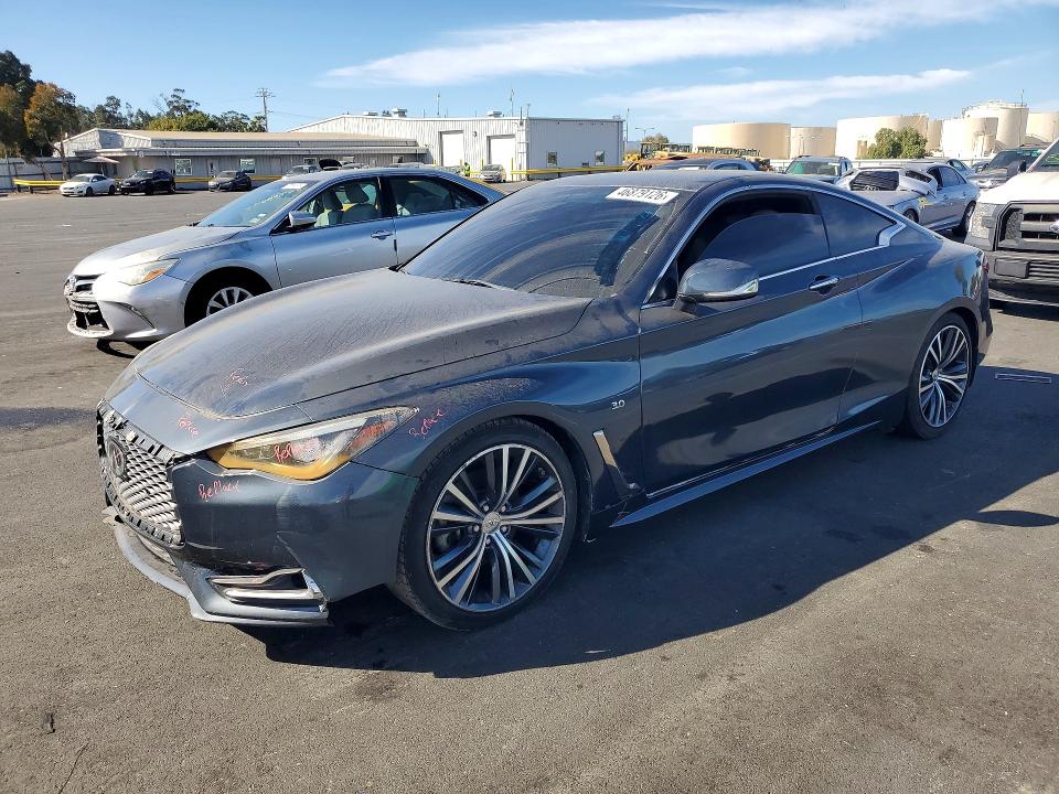 2017 Infiniti Q60 მანქანა იყიდება აუქციონზე, vin: JN1EV7EKXHM363875, აუქციონის ნომერი: 46879126