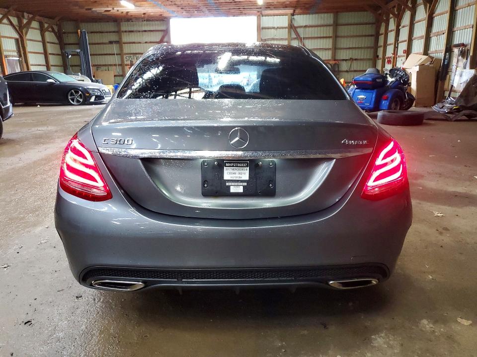 Aukcja sprzedaży 2017 Mercedes-benz C, vin: 55SWF4KB7HU191054, numer aukcji: 41619066
