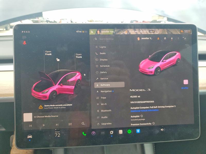 78094205 :رقم المزاد ، 5YJ3E1EA6PF601303 vin ، 2023 Tesla Model 3 مزاد بيع