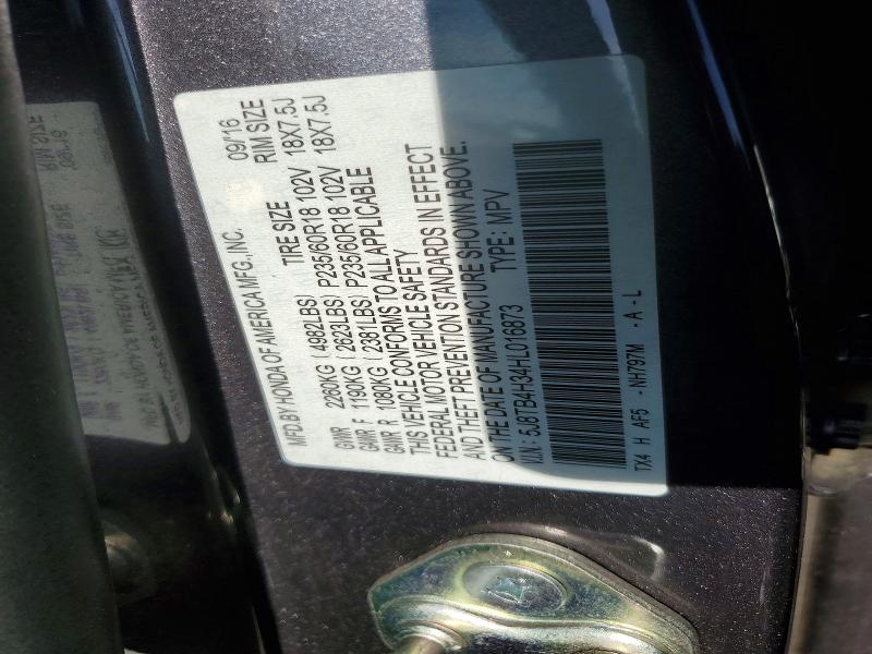 Aukcja sprzedaży 2017 Acura Rdx, vin: 5J8TB4H34HL016873, numer aukcji: 41743226