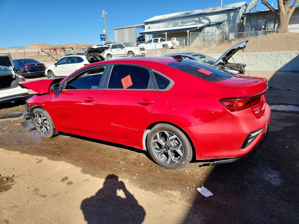 45487676 :رقم المزاد ، 3KPF24AD3LE260790 vin ، 2020 Kia Forte مزاد بيع