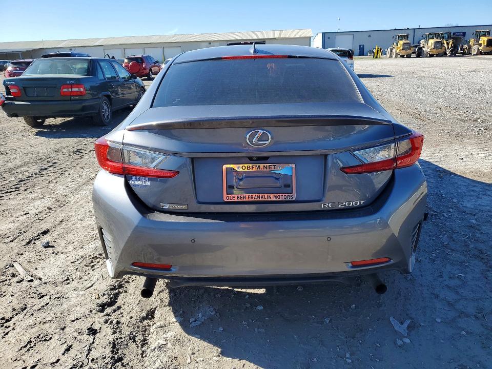 2017 Lexus Rc 200t მანქანა იყიდება აუქციონზე, vin: JTHHA5BC5H5005440, აუქციონის ნომერი: 45883796