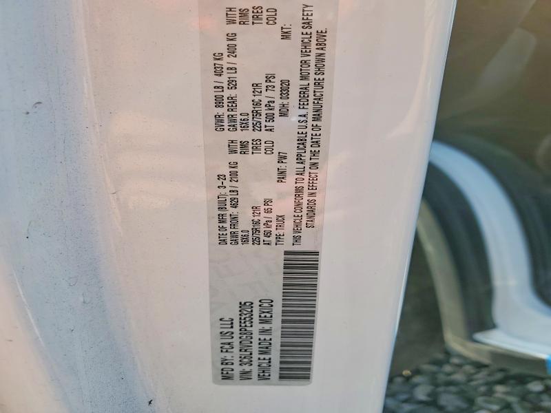 Aukcja sprzedaży 2023 Ram Promaster 2500, vin: 3C6LRVDG8PE553205, numer aukcji: 41735936