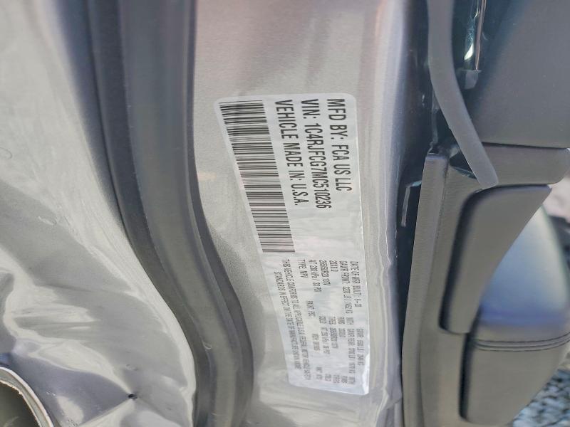 Продаж на аукціоні авто 2021 Jeep Grand Cherokee, vin: 1C4RJFCG7MC510236, номер лоту: 46272176
