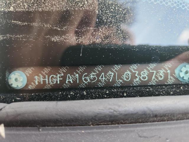 Продаж на аукціоні авто 2007 Honda Civic, vin: 1HGFA16547L038731, номер лоту: 47350086
