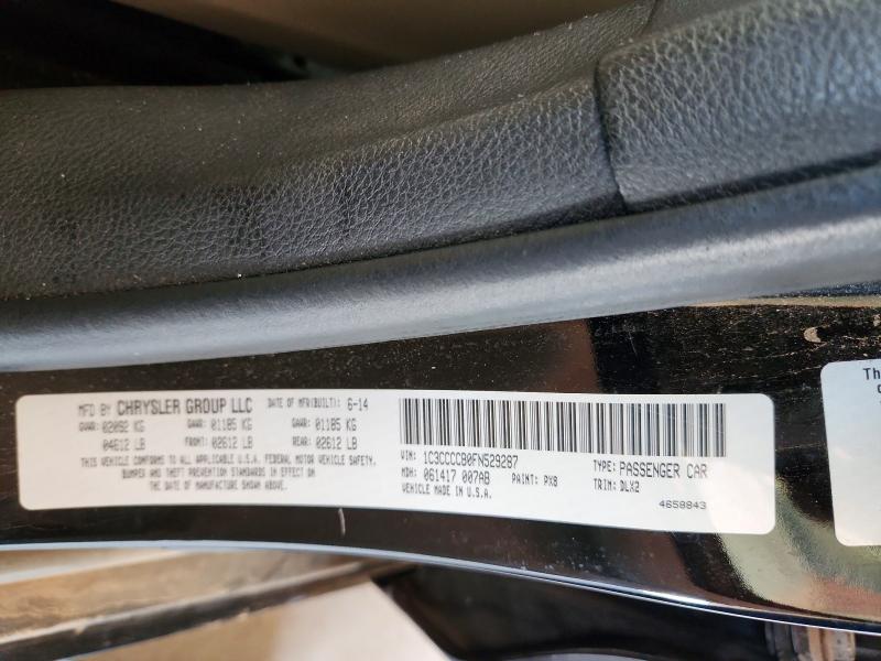 47530506 :رقم المزاد ، 1C3CCCCB0FN529287 vin ، 2015 Chrysler 200 مزاد بيع