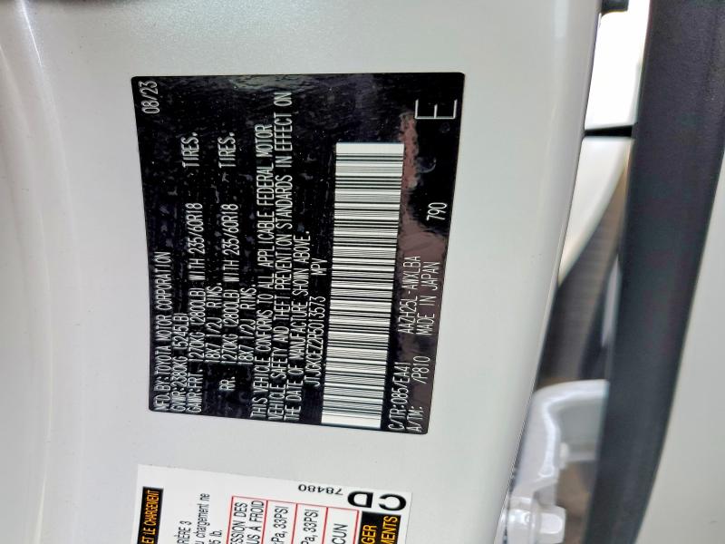 Продажа на аукционе авто 2024 Lexus Nx 350h, vin: JTJGKCEZ2R5013573, номер лота: 47247446