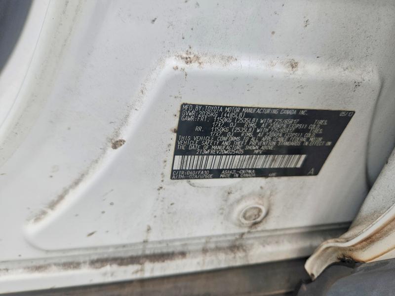 2013 Toyt Rav4 მანქანა იყიდება აუქციონზე, vin: 2T3WFREV2DW025405, აუქციონის ნომერი: 79782525