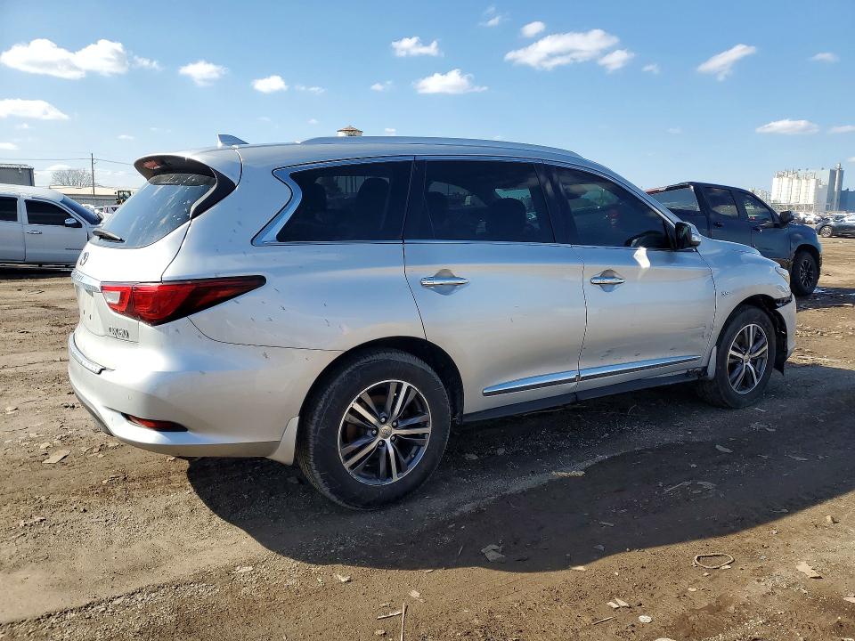 42000376 :رقم المزاد ، 5N1DL0MMXHC521416 vin ، 2017 Infiniti Qx60 مزاد بيع