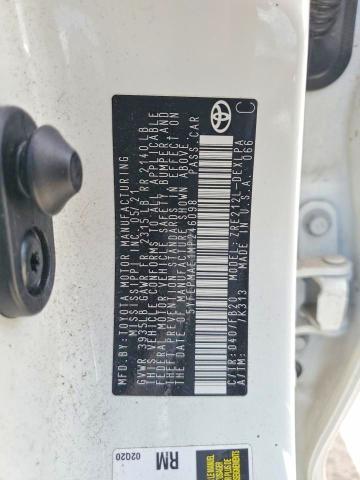 2021 Toyota Corolla მანქანა იყიდება აუქციონზე, vin: 5YFEPMAE1MP246098, აუქციონის ნომერი: 46194546