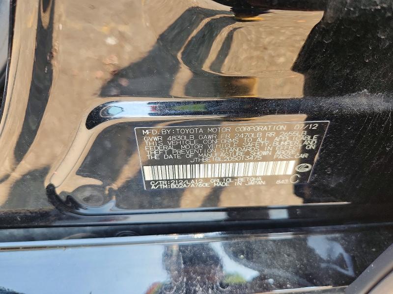 41983276 :رقم المزاد ، JTHBE1BL2D5013475 vin ، 2013 Lexus Gs 350 مزاد بيع