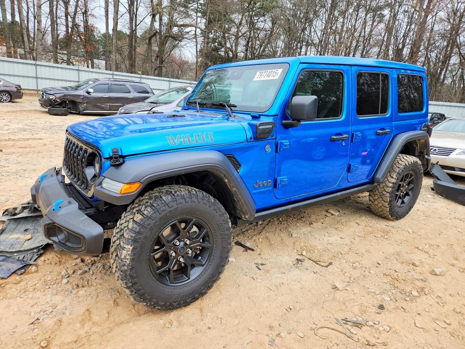 Aukcja sprzedaży 2024 Jeep Wrangler, vin: 1C4RJXN62RW218168, numer aukcji: 79774015