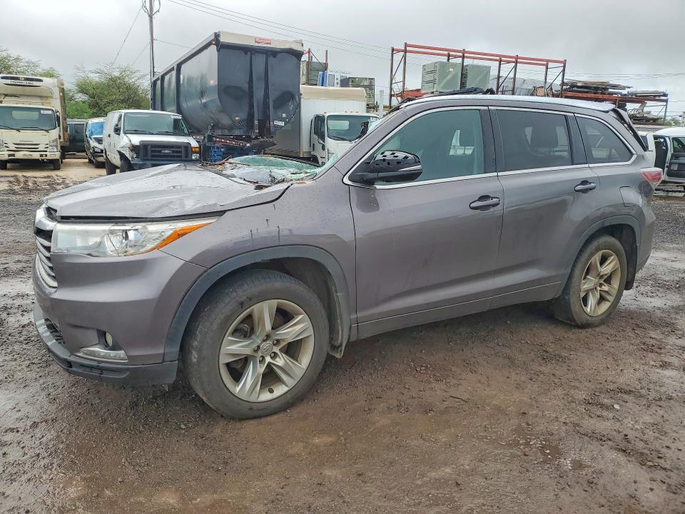 2014 Toyota Highlander მანქანა იყიდება აუქციონზე, vin: 5TDDKRFH2ES006335, აუქციონის ნომერი: 46430226