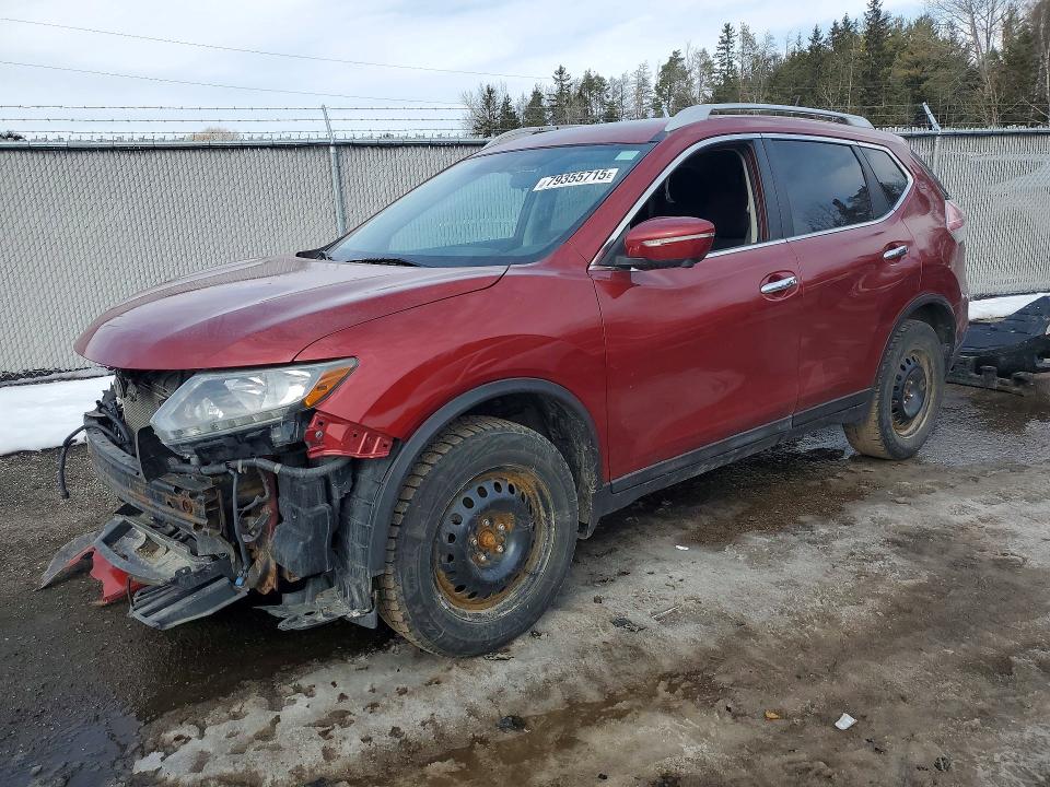2015 Nissan Rogue Sv 4dr Awd მანქანა იყიდება აუქციონზე, vin: 5N1AT2MM5FC775384, აუქციონის ნომერი: 79355715