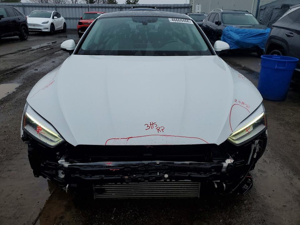 2018 Audi A5 მანქანა იყიდება აუქციონზე, vin: WAUBNCF58JA109040, აუქციონის ნომერი: 46669466