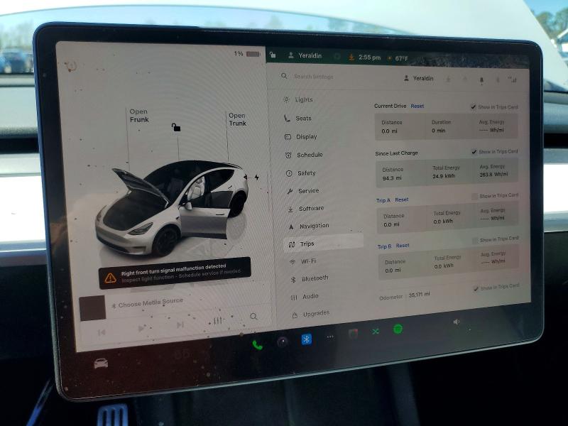 Продаж на аукціоні авто 2023 Tesla Model Y, vin: 7SAYGDEF4PF704929, номер лоту: 42040376