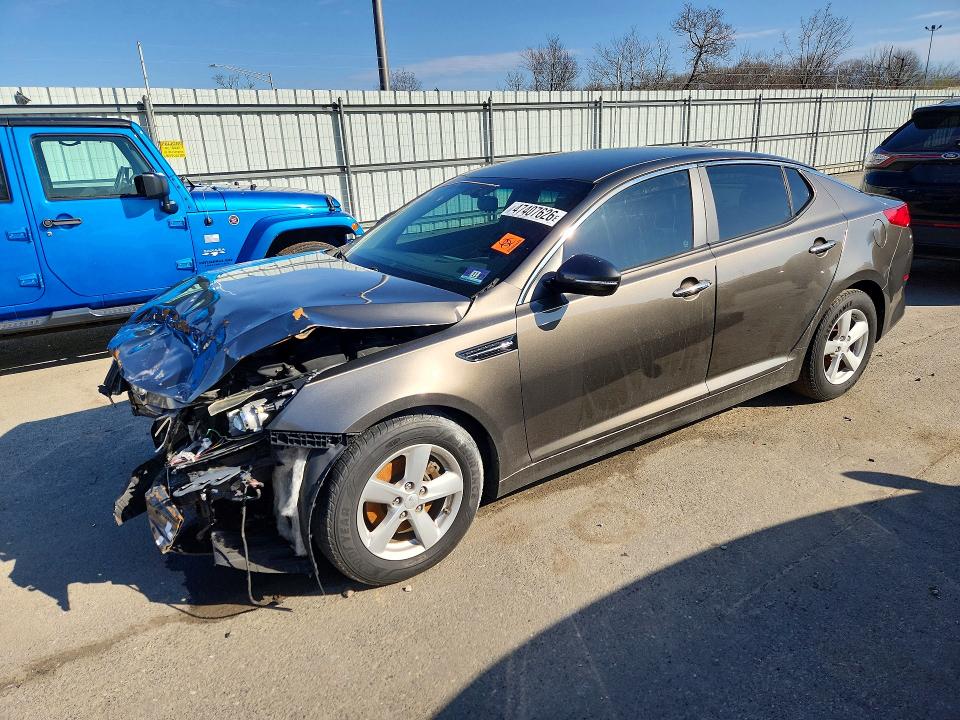 Auction sale of the 2014 Kia Optima, vin: 5XXGM4A70EG264511, lot number: 47407626