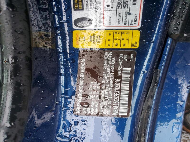 2014 Bmw Z4 მანქანა იყიდება აუქციონზე, vin: WBALL5C52EJ105016, აუქციონის ნომერი: 45661716