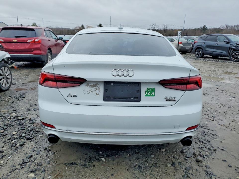 2018 Audi A5 მანქანა იყიდება აუქციონზე, vin: WAUANCF5XJA120360, აუქციონის ნომერი: 45534606