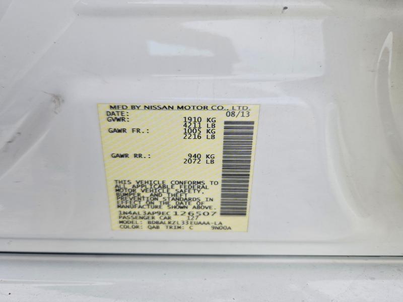 48074666 :رقم المزاد ، 1N4AL3AP9EC126507 vin ، 2014 Nissan Altima مزاد بيع