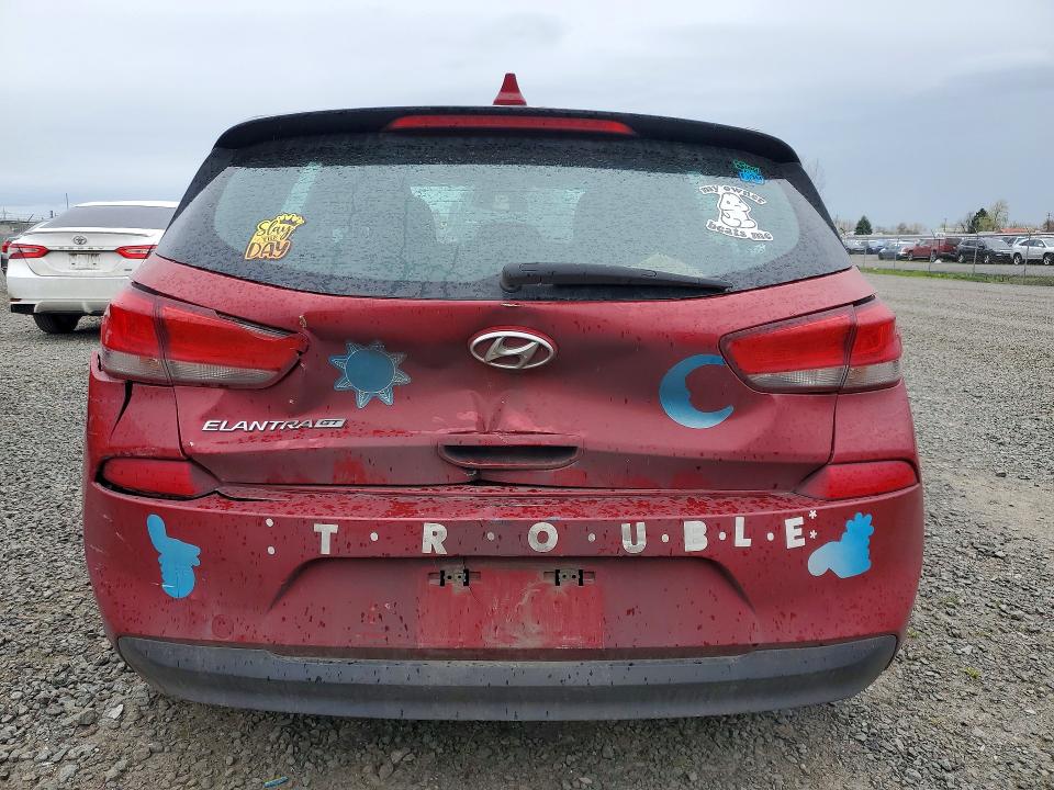 46951576 :رقم المزاد ، KMHH35LE6JU024520 vin ، 2018 Hyundai Elantra Gt مزاد بيع
