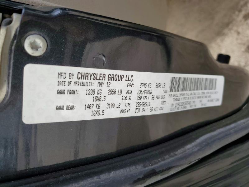 Aukcja sprzedaży 2012 Chrysler Town & Country, vin: 2C4RC1BG9CR376463, numer aukcji: 78998195
