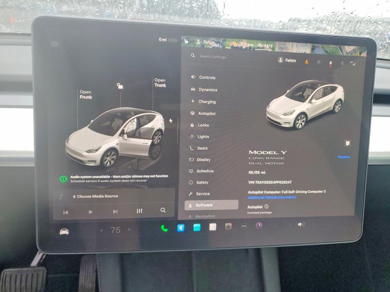 Продаж на аукціоні авто 2023 Tesla Model Y, vin: 7SAYGDEE4PF628247, номер лоту: 79971045