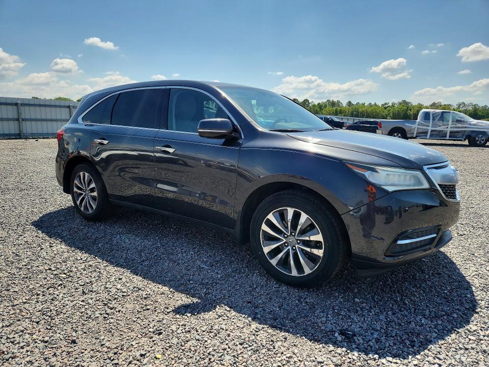 47584846 :رقم المزاد ، 5FRYD3H61FB014080 vin ، 2015 Acura Mdx مزاد بيع