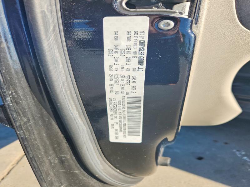 Продаж на аукціоні авто 2013 Dodge Grand Caravan, vin: 2C4RDGDGXDR586343, номер лоту: 47081146