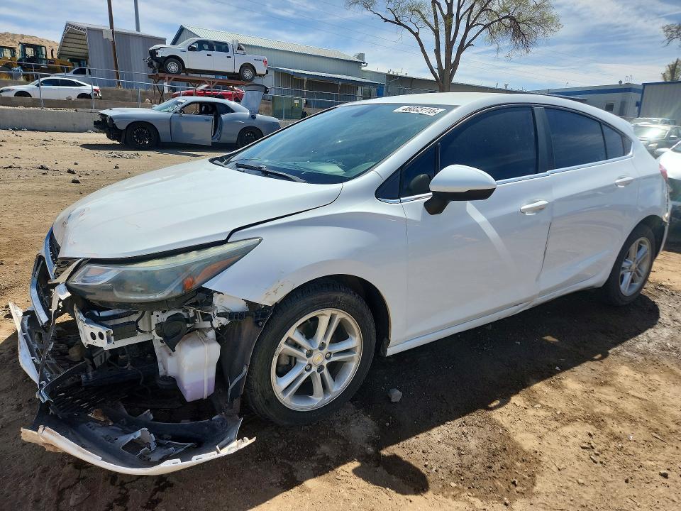2017 Chevrolet Cruze მანქანა იყიდება აუქციონზე, vin: 3G1BE6SM2HS525846, აუქციონის ნომერი: 46873216