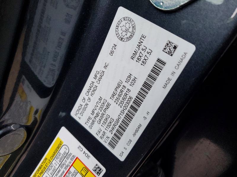 Aukcja sprzedaży 2025 Honda Cr-v, vin: 2HKRS6H71SH203006, numer aukcji: 79443355