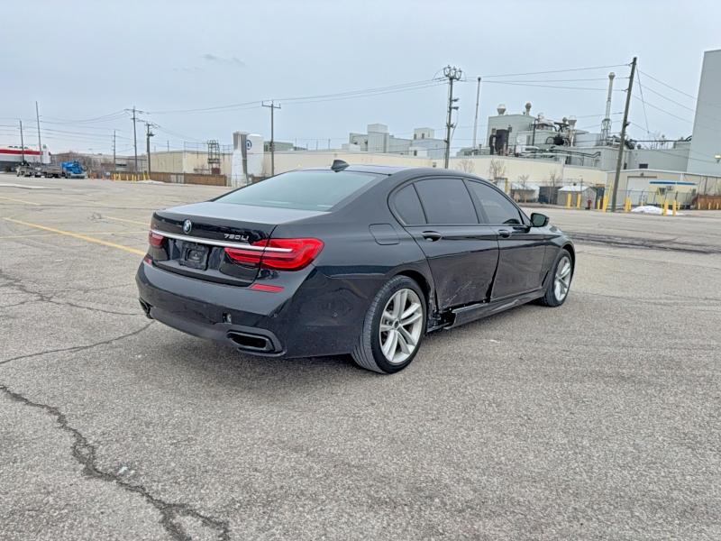 2016 Bmw 750 მანქანა იყიდება აუქციონზე, vin: WBA7F2C52GG418624, აუქციონის ნომერი: 46939066