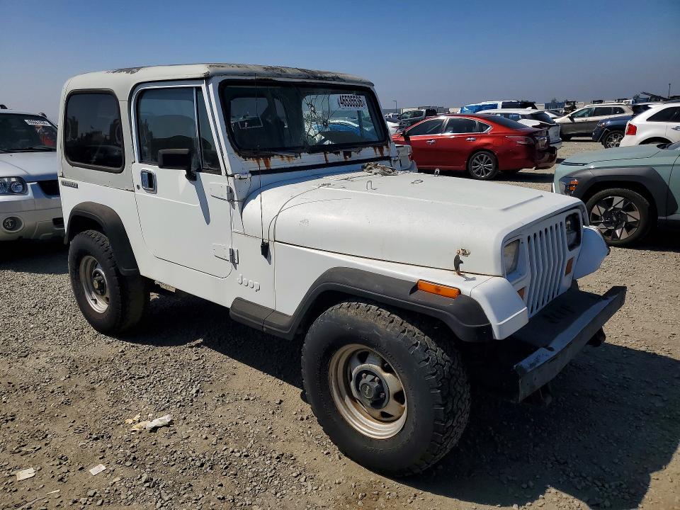 Aukcja sprzedaży 1990 Jeep Wrangler, vin: 2J4FY29T3LJ505562, numer aukcji: 46535536