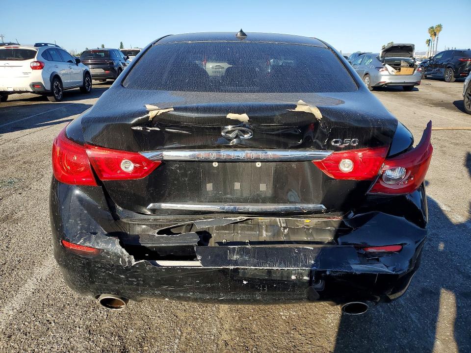 79967875 :رقم المزاد ، JN1BV7AP1FM352121 vin ، 2015 Infiniti Q50 مزاد بيع