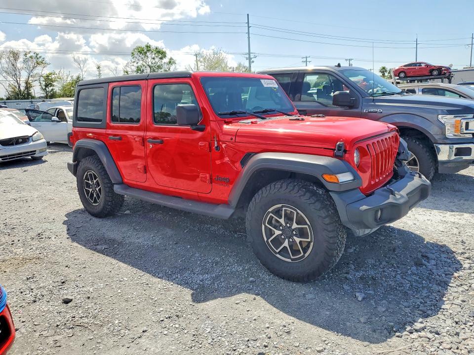 45444496 :رقم المزاد ، 1C4HJXDN9NW251067 vin ، 2022 Jeep Wrangler Unlimited مزاد بيع