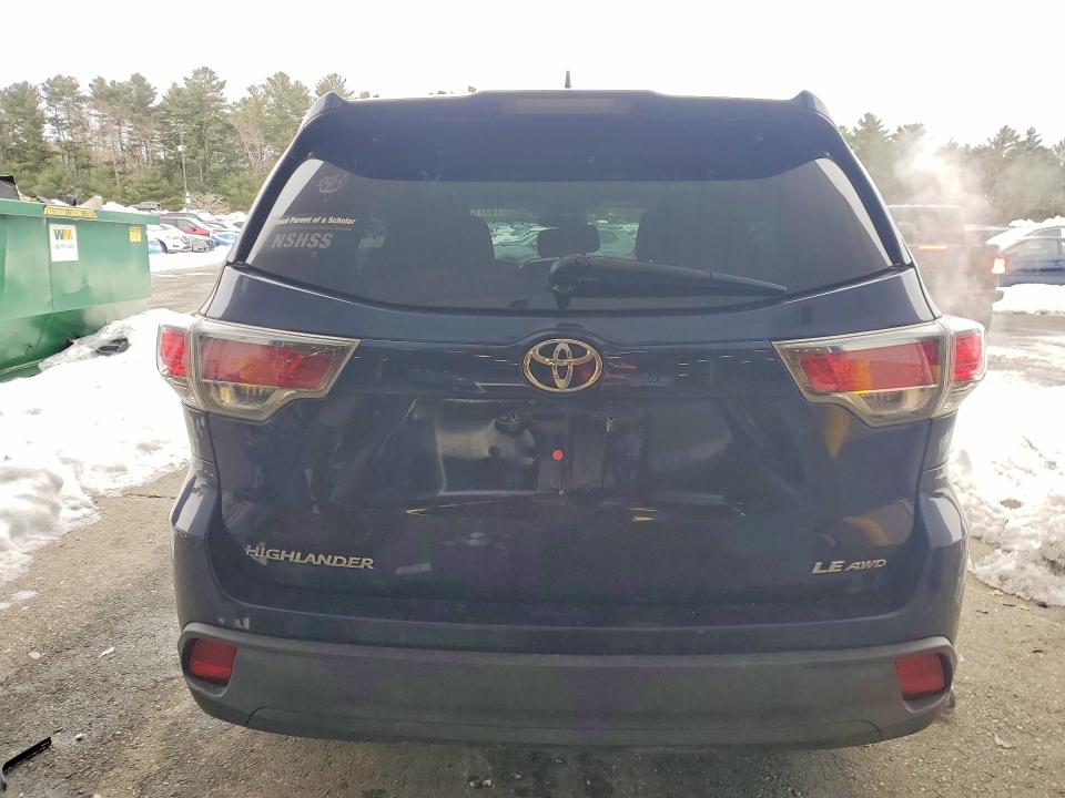 Aukcja sprzedaży 2015 Toyota Highlander, vin: 5TDBKRFH9FS086029, numer aukcji: 78371365
