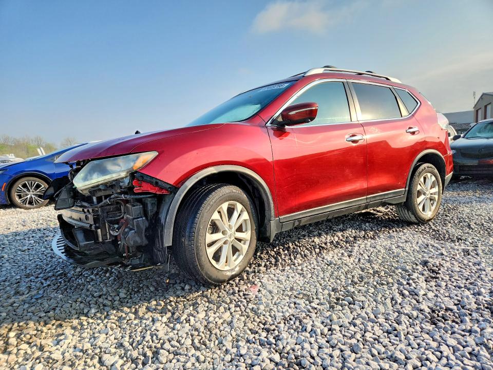 2015 Nissan Rogue მანქანა იყიდება აუქციონზე, vin: KNMAT2MT9FP516241, აუქციონის ნომერი: 47449786