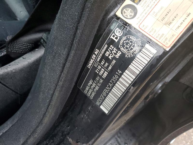 Продажа на аукционе авто 2012 Mercedes-benz C, vin: WDDGF8FB3CA735614, номер лота: 42070966