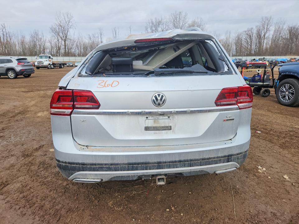 2019 Volkswagen Atlas მანქანა იყიდება აუქციონზე, vin: 1V2UR2CA4KC539521, აუქციონის ნომერი: 46872186