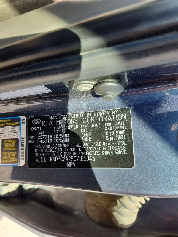 Продаж на аукціоні авто 2012 Kia Sportage, vin: KNDPC3A28C7185045, номер лоту: 47765506