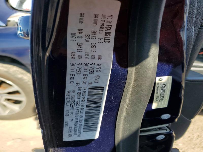 47719496 :رقم المزاد ، 1C4NJDEBXGD657721 vin ، 2016 Jeep Compass مزاد بيع