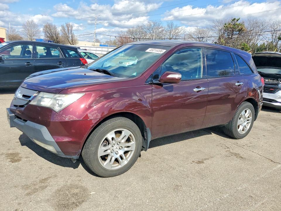 Auction sale of the 2009 Acura Mdx, vin: 2HNYD28459H508753, lot number: 46014496