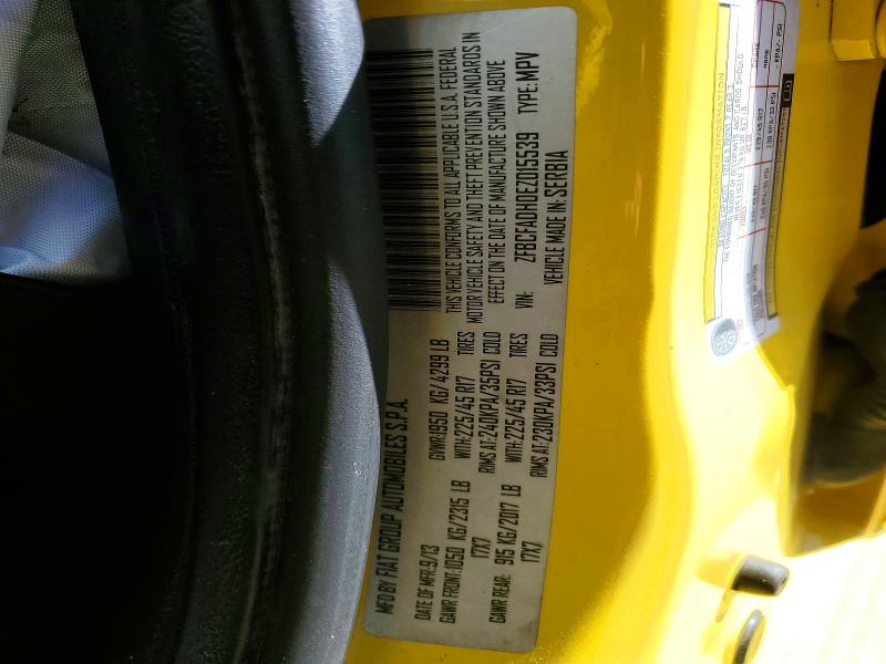 Aukcja sprzedaży 2014 Fiat 500l, vin: ZFBCFADH0EZ015539, numer aukcji: 45470866