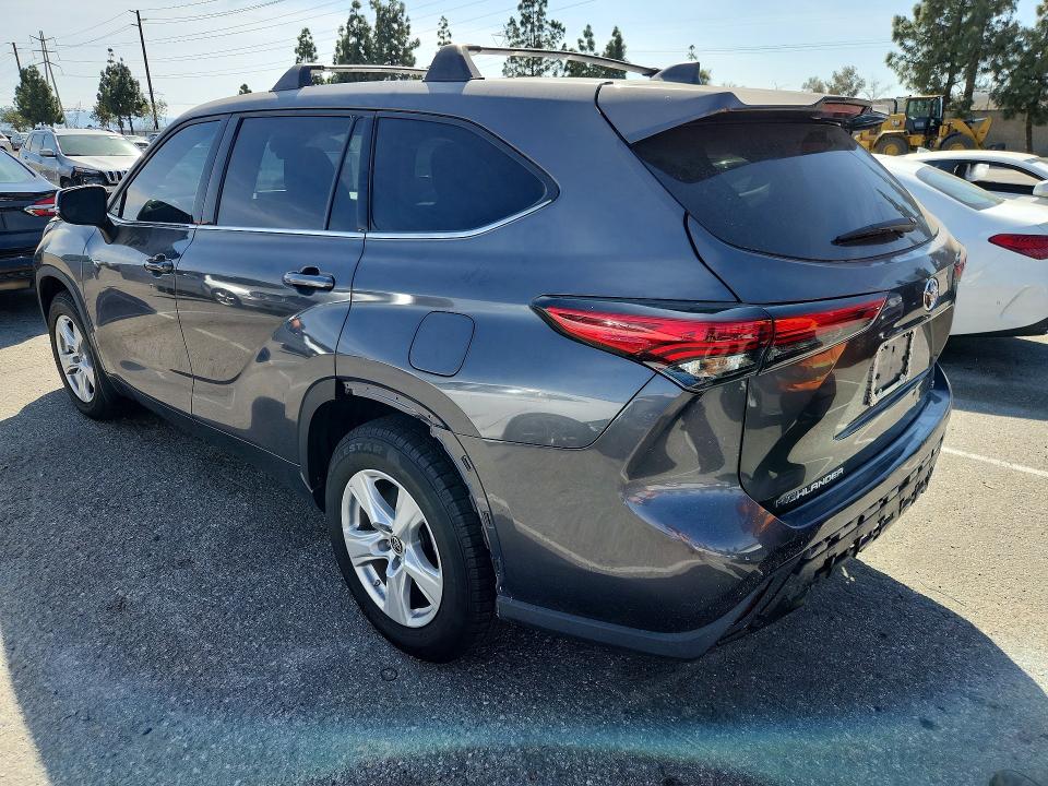 2022 Toyota Highlander მანქანა იყიდება აუქციონზე, vin: 5TDZZRAH3NS560959, აუქციონის ნომერი: 46353866