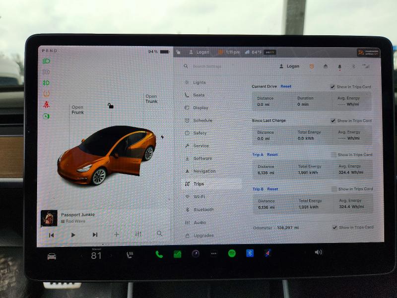 Продаж на аукціоні авто 2018 Tesla Model 3, vin: 5YJ3E1EB6JF064383, номер лоту: 79881085