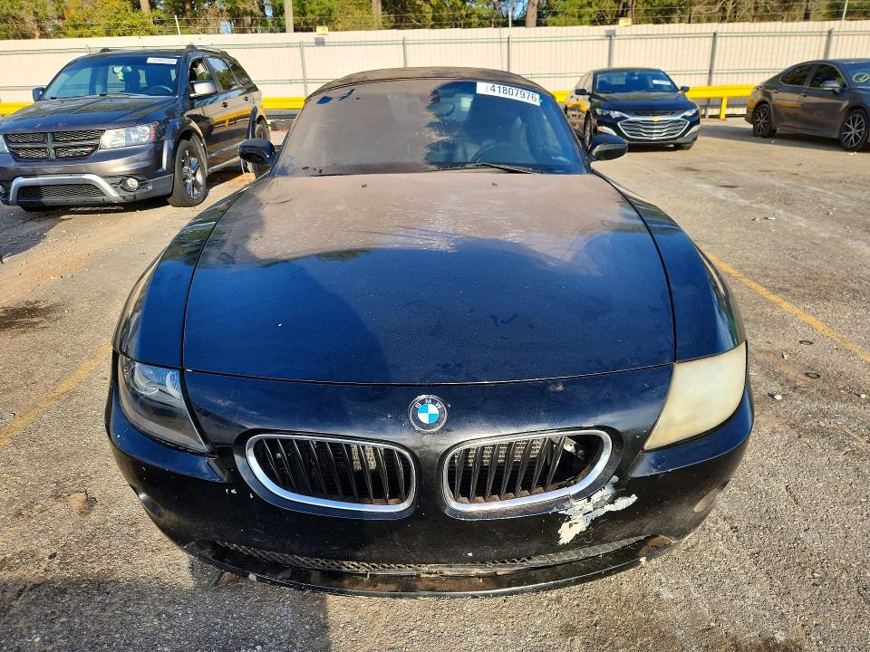 48582986 :رقم المزاد ، 4USBT33525LS55757 vin ، 2005 Bmw Z4 مزاد بيع
