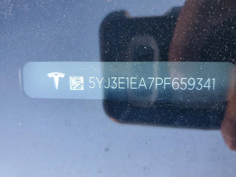 Aukcja sprzedaży 2023 Tesla Model 3, vin: 5YJ3E1EA7PF659341, numer aukcji: 46645966