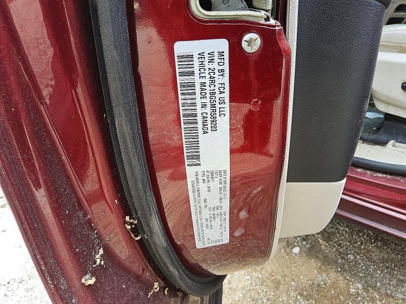 Продажа на аукционе авто 2021 Chrysler Pacifica, vin: 2C4RC1BG5MR589203, номер лота: 46726776
