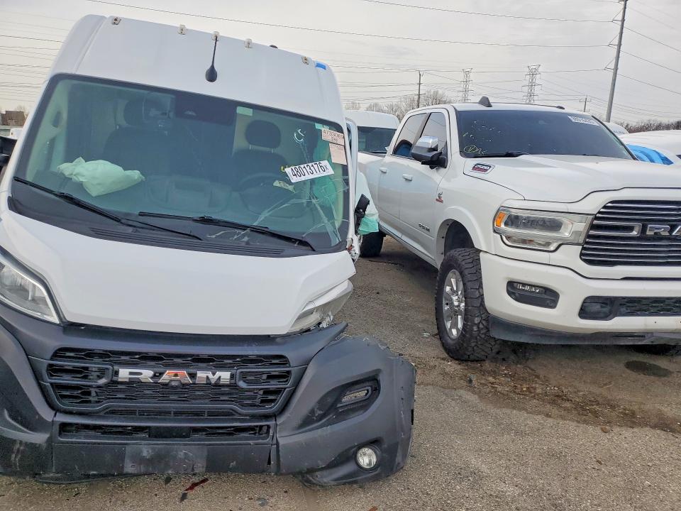 2023 Ram Promaster 3500 მანქანა იყიდება აუქციონზე, vin: 3C6MRVJG2PE566380, აუქციონის ნომერი: 48013176