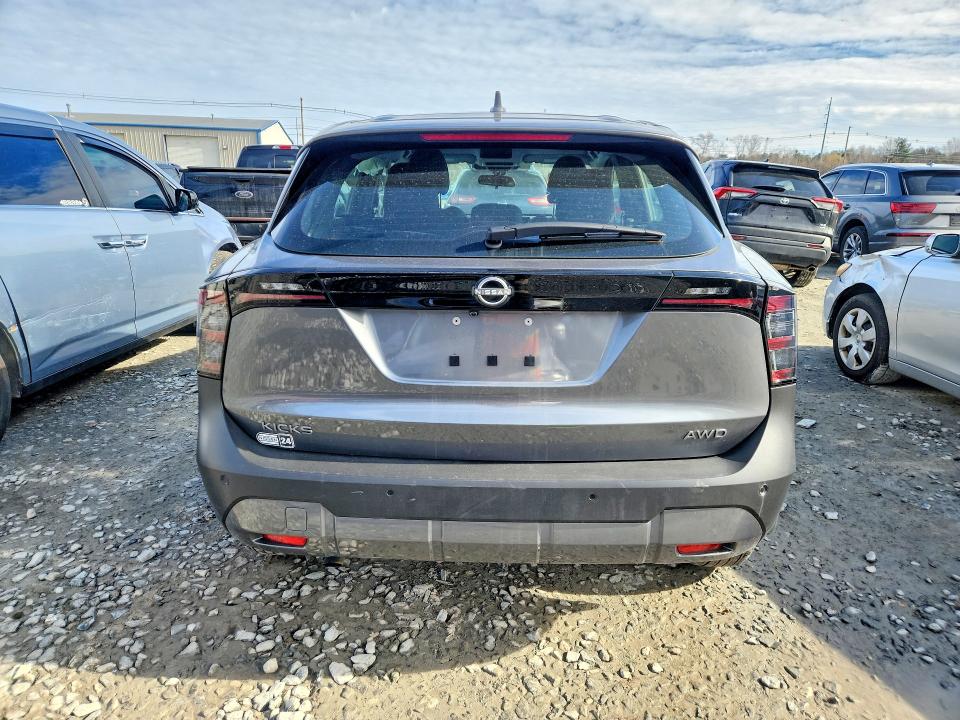 45782366 :رقم المزاد ، 3N8AP6BB8SL377929 vin ، 2025 Nissan Kicks مزاد بيع